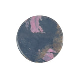 Polished Rhodonite Bear Carving Showing Natural Pink Black Patterns