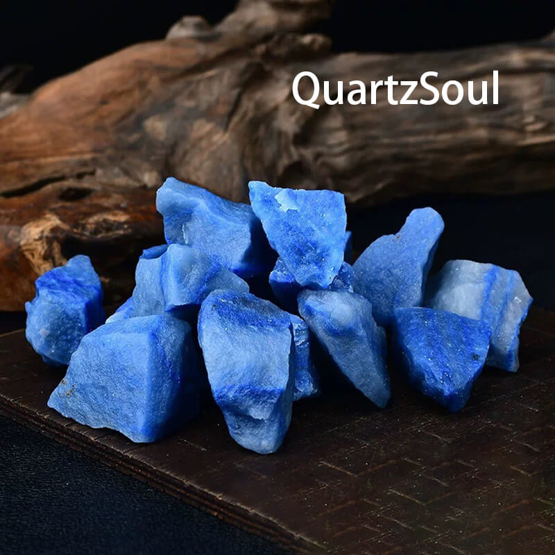 Blue Aventurine Raw Crystal Healing Stones