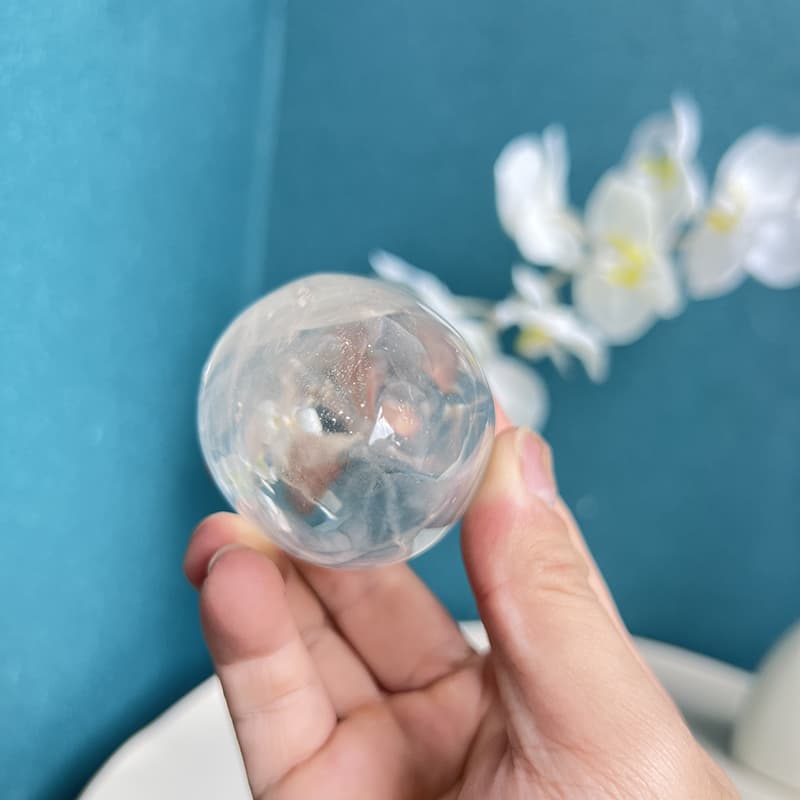 Premium Clear Quartz Crystal Displaying Metaphysical Properties