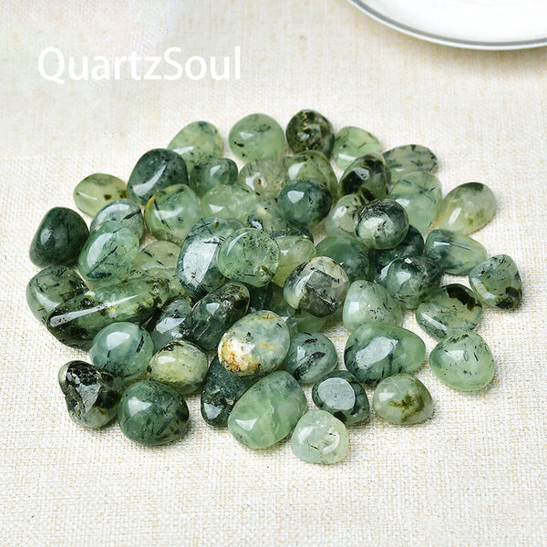 Prehnite Tumbled Stones Crystal Healing Gemstone Crystals