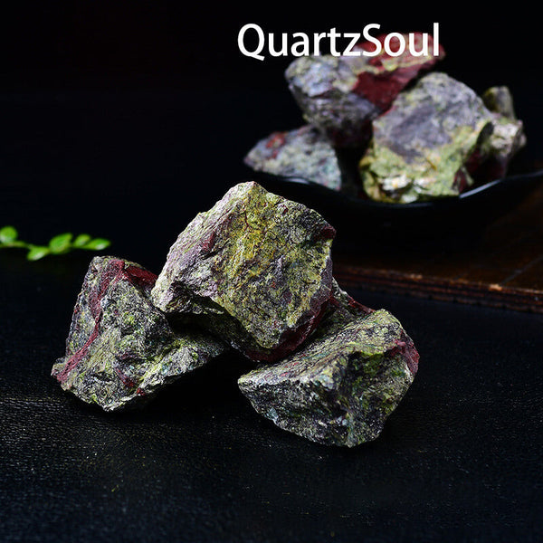 Dragon Bloodstone Raw Crystal Healing Stones Specimen