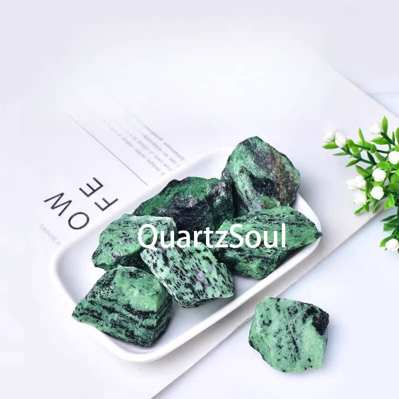 Unakite Raw Crystal Healing Stones for Spiritual Balance