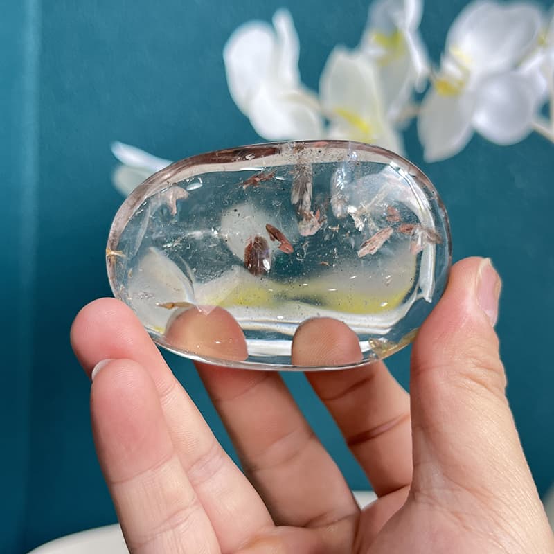 Premium quality smoky quartz crystal with natural formations