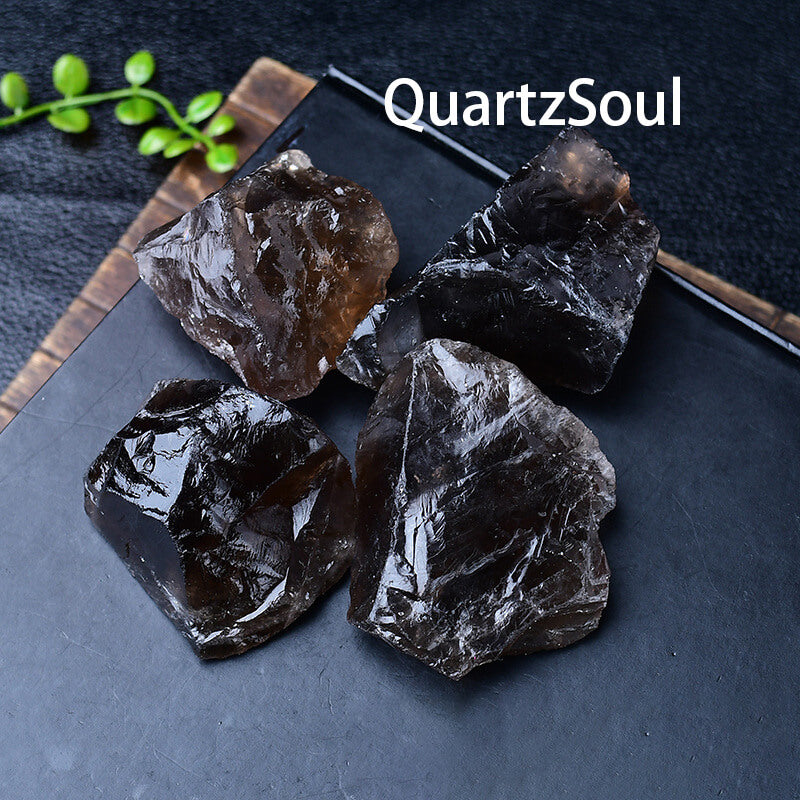 Smoky Quartz Raw Crystal - Grounding Protection Stone