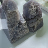 Bulk Grape Agate Towers for Crystal Healing Practices