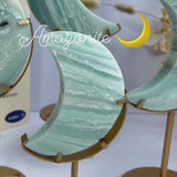 Natural Amazonite Moon Crystal Display for Retailers