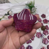 Natural Red Moonstone Star Shaped Crystal for Energy Healing Wholesale