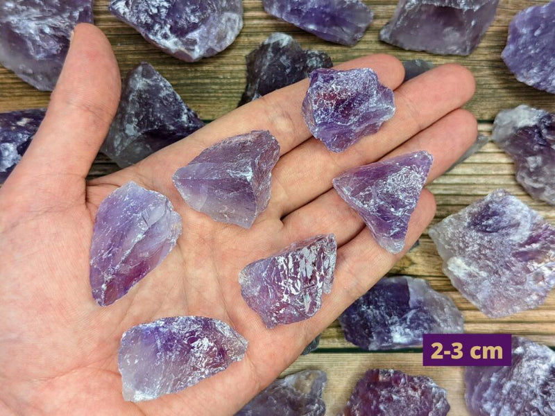 Premium quality purple amethyst crystals for bulk buyers