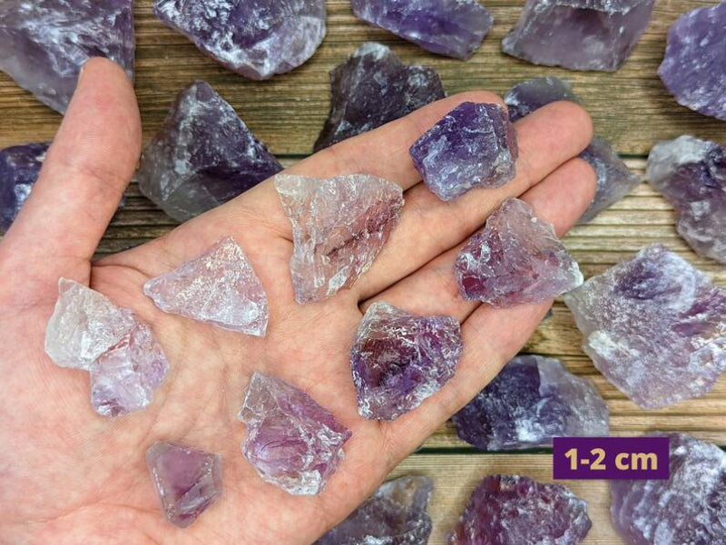 Raw natural amethyst wholesale crystals for healing