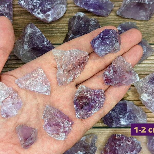 Raw natural amethyst wholesale crystals for healing