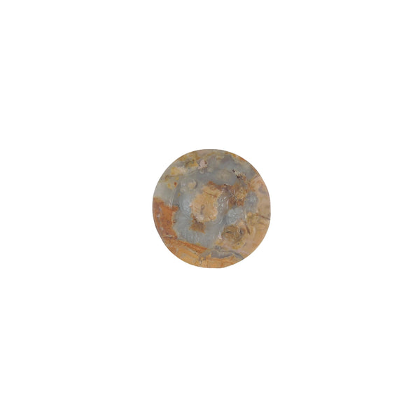 Natural pink rhodonite bear carving with distinct black patterns for crystal healing and collection