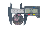 Rhodonite Bear Figurine Side Angle Natural Crystal Wholesale