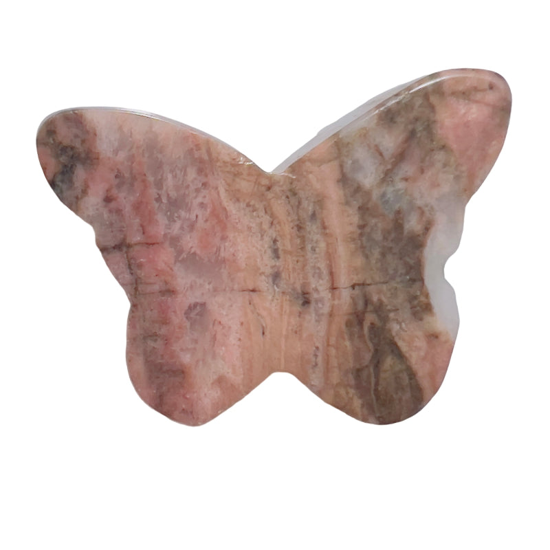 Rhodonite Butterfly Crystal Carving Perfect Gift Item
