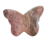 Rhodonite Butterfly Crystal Carving Perfect Gift Item