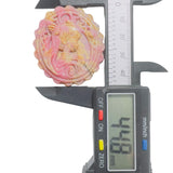 Pink Rhodonite Magical Girl Pendant Size Measurement Approximately 35mm
