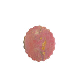 Pink Rhodonite Crystal Carving Size Measurement Digital Caliper