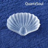 Selenite Crystal Shell in Meditation Space