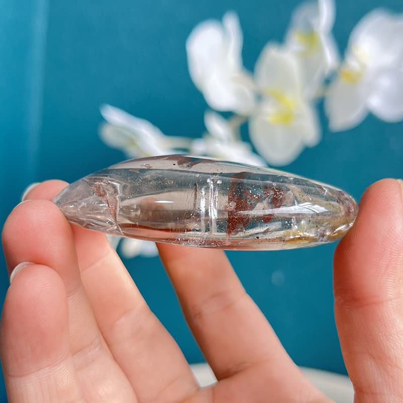 Smoky quartz crystal for root chakra balancing and grounding
