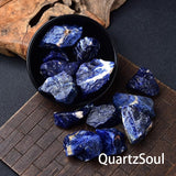 Sodalite Raw Crystal Used as Meditation and Healing Stone