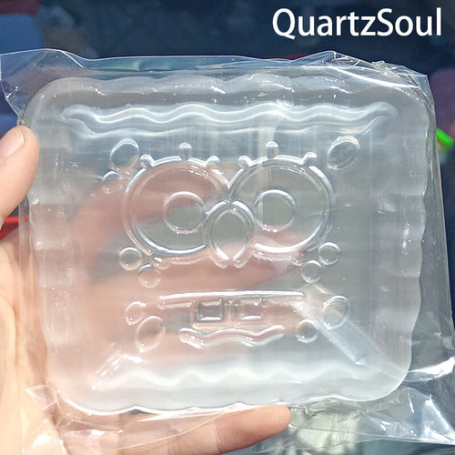 SpongeBob selenite crystal wholesale bulk supply front view