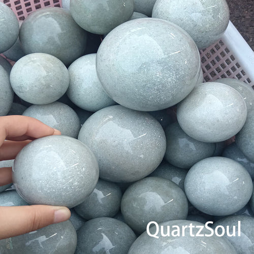 Premium Strawberry Quartz crystal spheres available for wholesale crystal suppliers