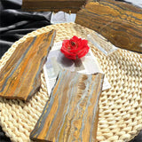 Natural Tiger Eye Crystal Slab Wholesale Premium Quality Golden Striations