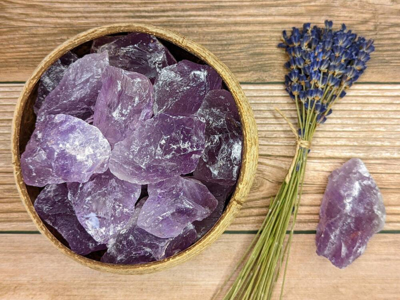 Premium natural amethyst crystals for wholesale bulk orders
