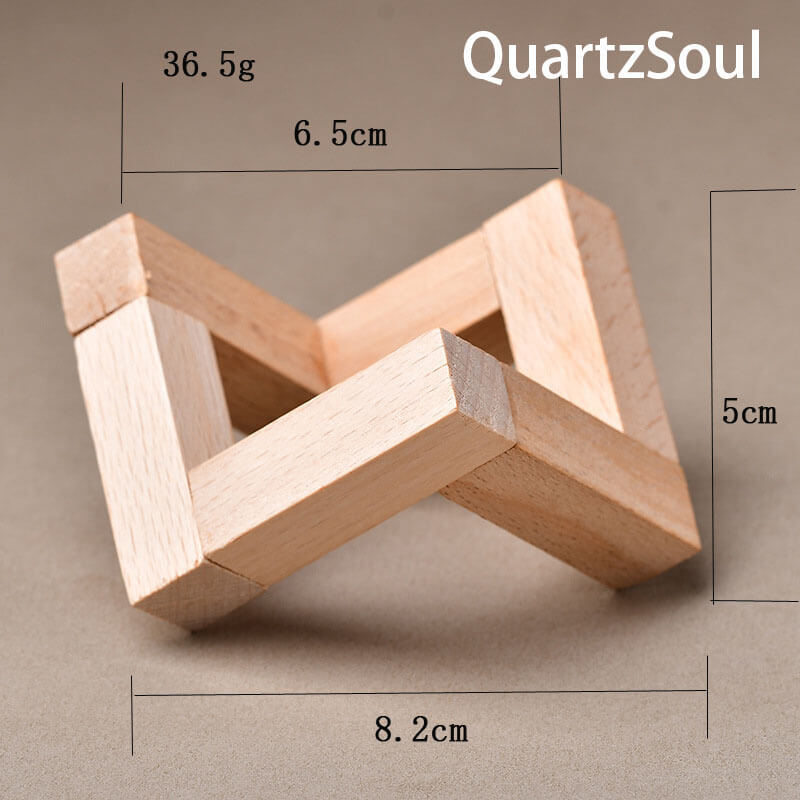 Handcrafted Wooden Heart Display Stand for Crystal Spheres