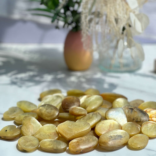Premium Yellow Lepidolite Healing Crystal Stones Wholesale Bulk Supply