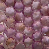 Close-up of Ametrine Gemstone Showing Clarity and Color Transition