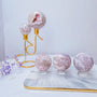 Premium Pink Amethyst Sphere Crystal Healing Stone Wholesale