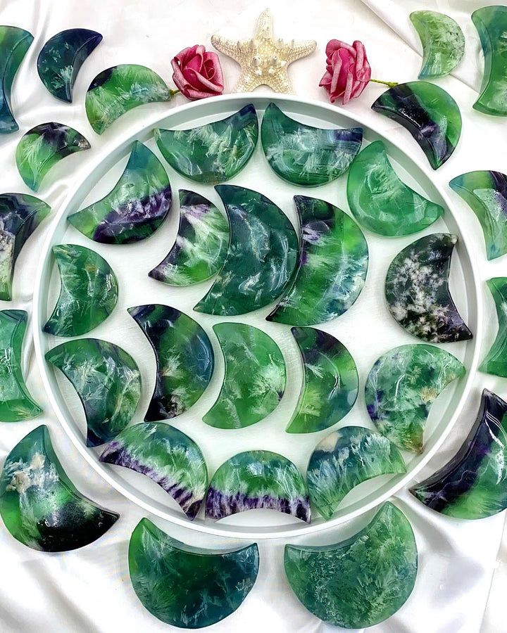 Bulk Fluorite crystals available for wholesale. High-quality healing stones with vibrant colors.