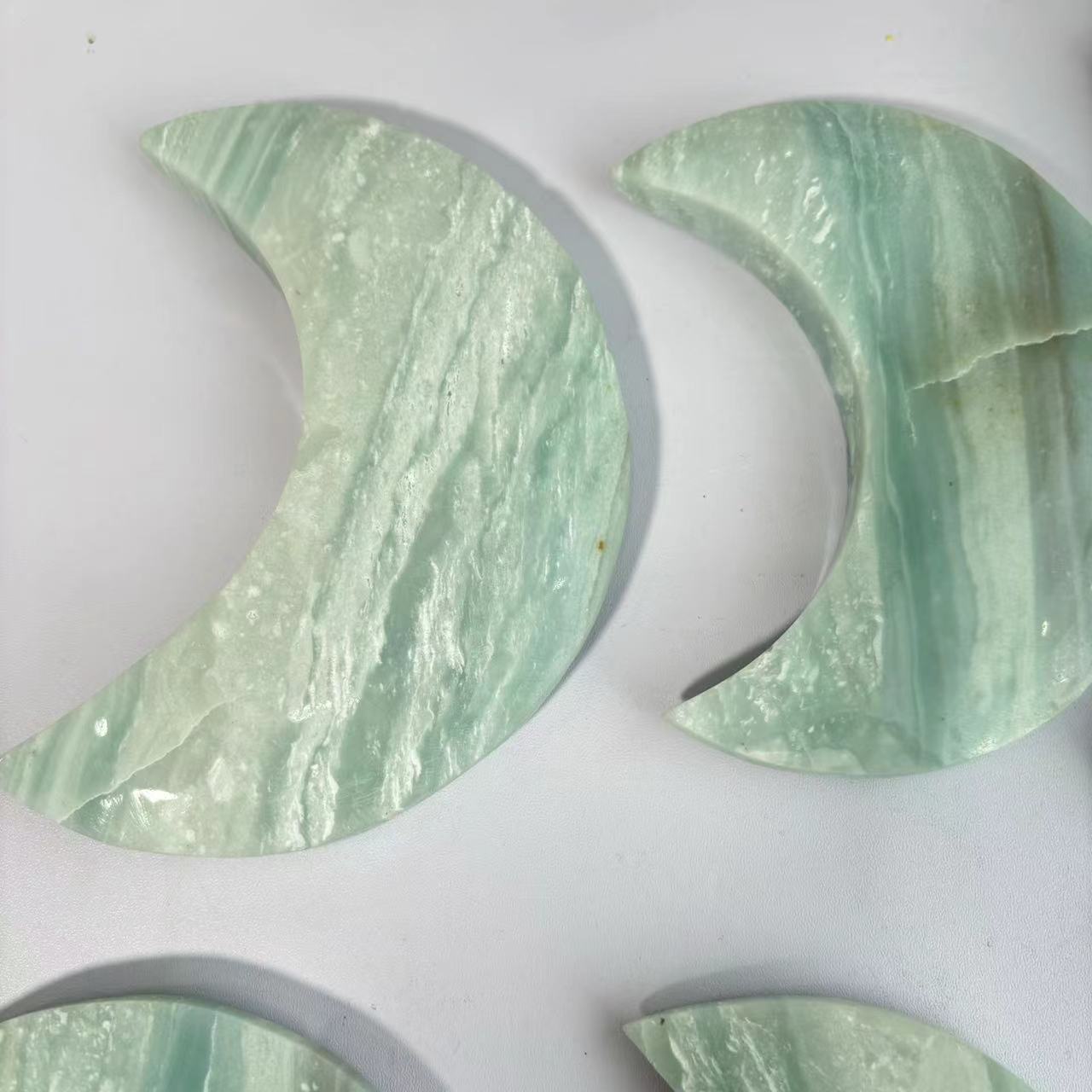 Wholesale Natural Amazonite Moon Gemstones