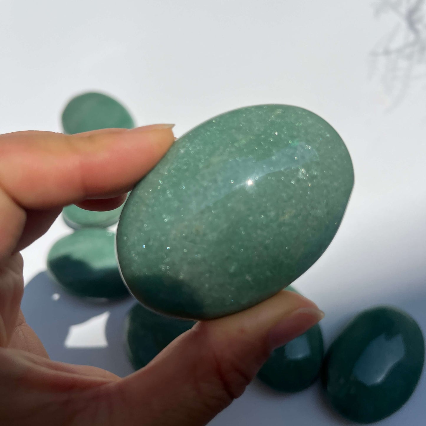 Aventurine Palm Stone Wholesale