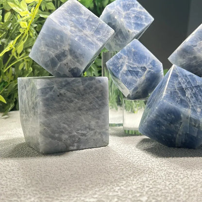 Blue Kyanite Crystal Square Carving | Retail & Wholesale