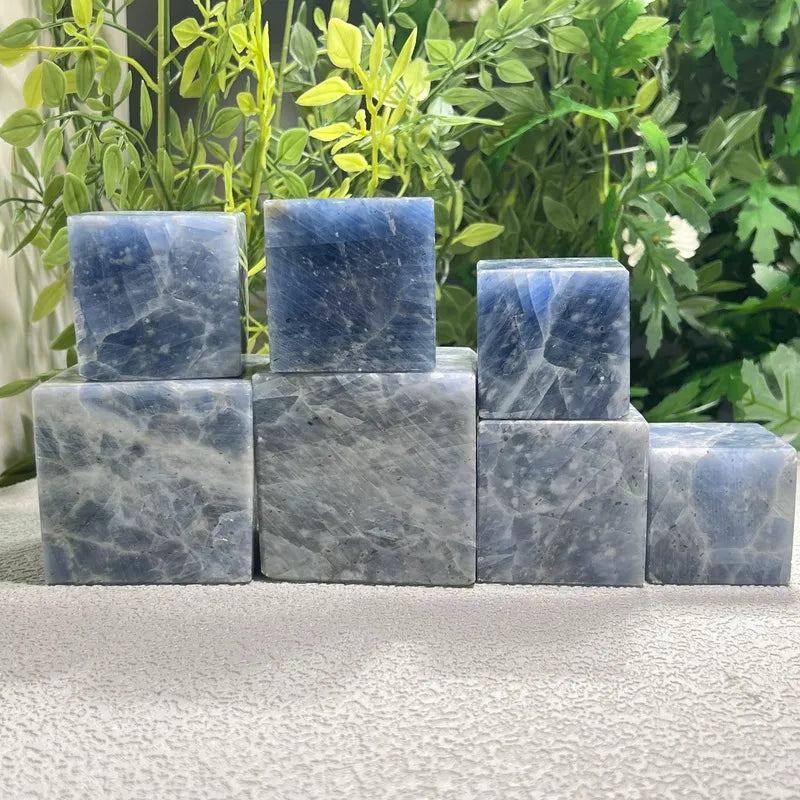 Blue Kyanite Crystal Square Carving | Retail & Wholesale