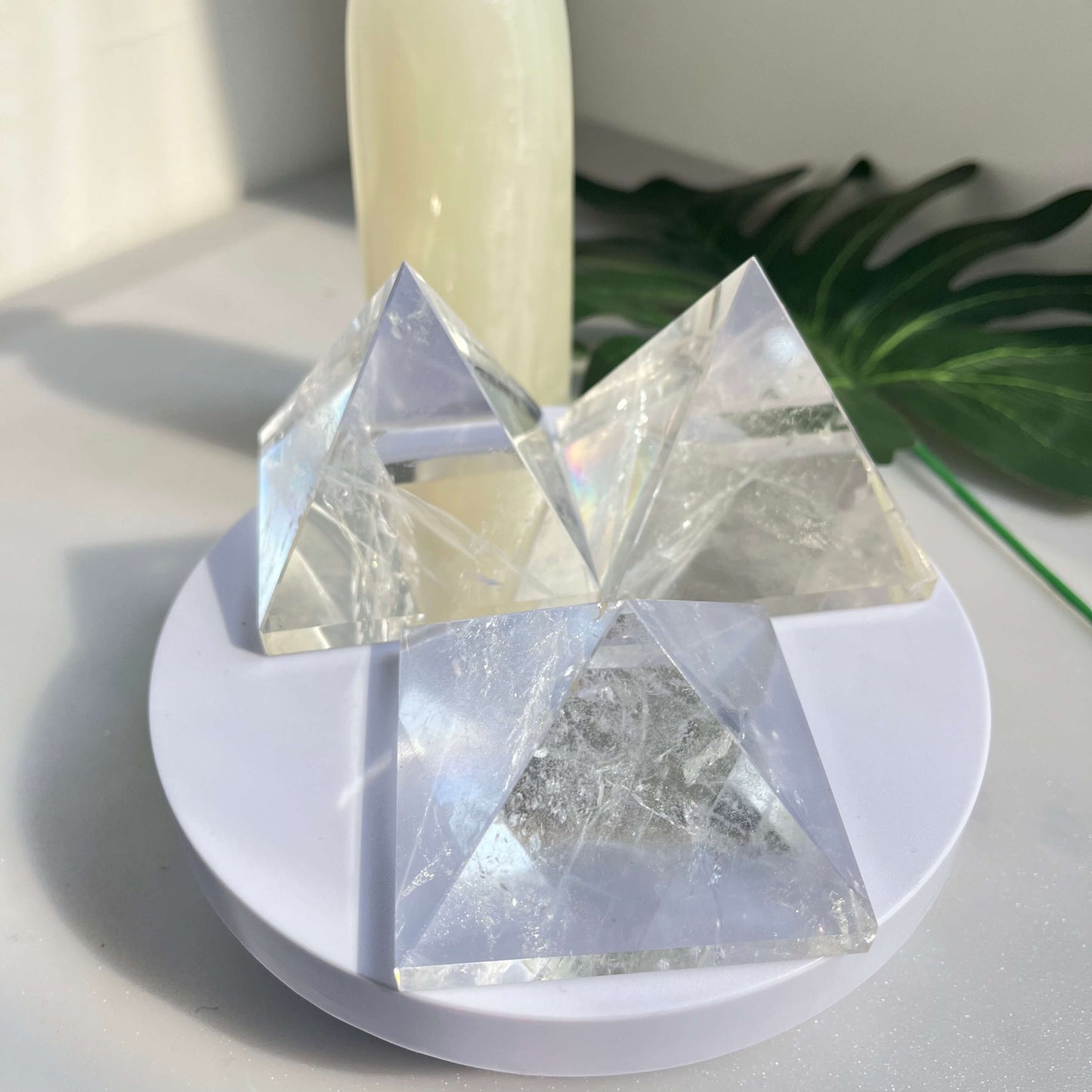 Clear Quartz Pyramid Wholesale