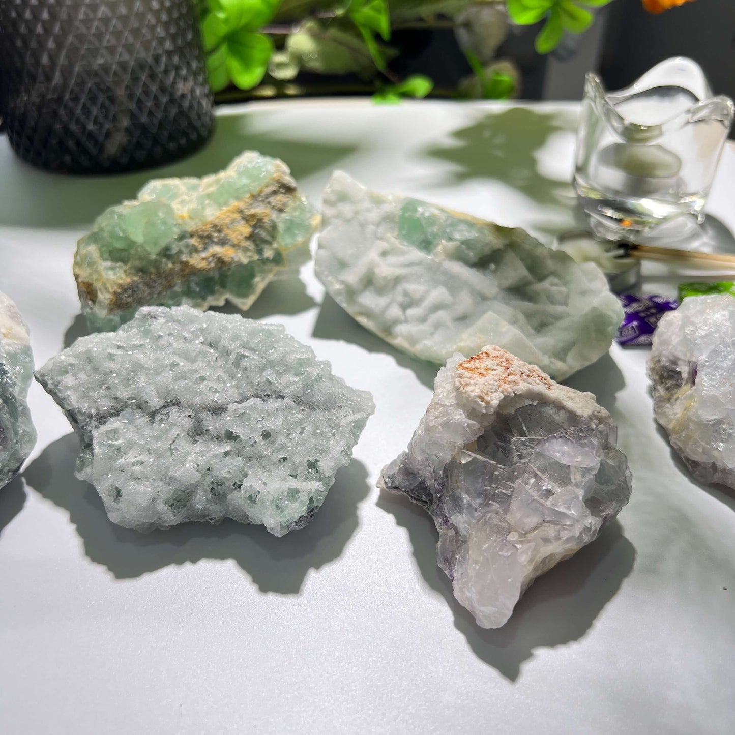 Green Sugar Fluorite wholesalers