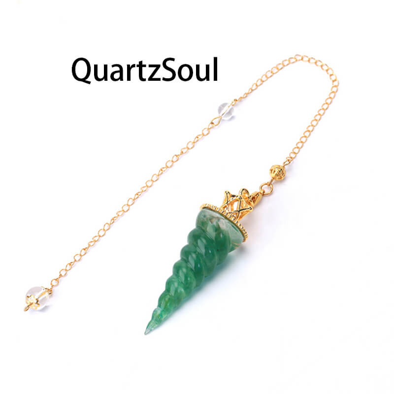 Green Aventurine-gold