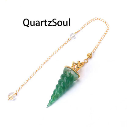 Green Aventurine-gold