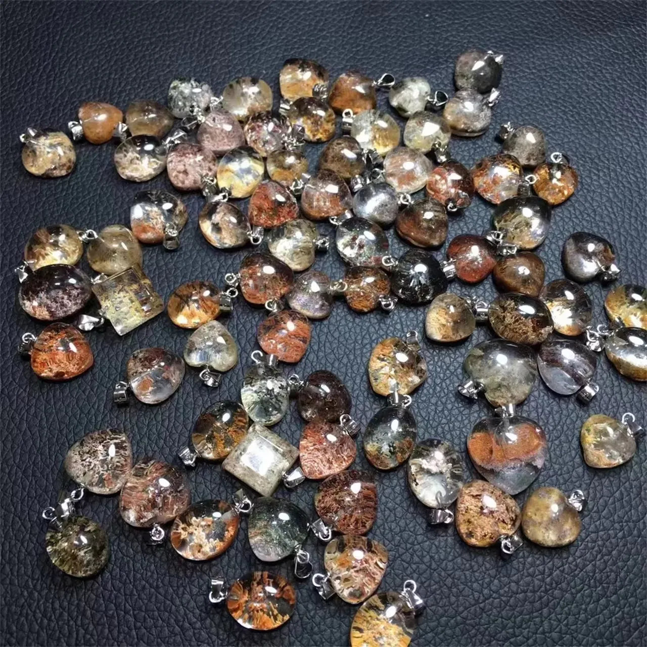 High-Quality Healing Gemstone | Colorful Garden Quartz Pendant Necklace | For Decoration | Retail & Wholesale