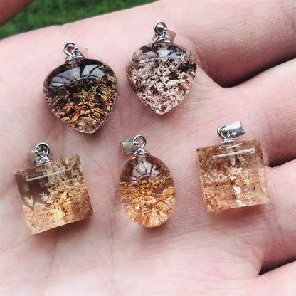 High-Quality Healing Gemstone | Colorful Garden Quartz Pendant Necklace | For Decoration | Retail & Wholesale