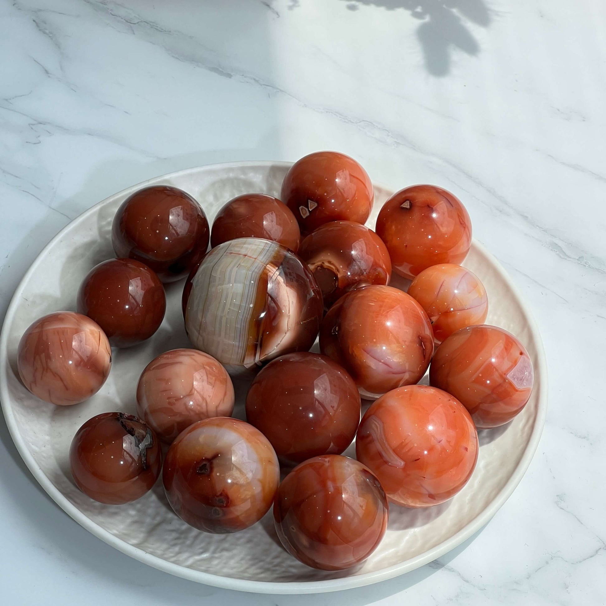 RED AGATE SPHERE