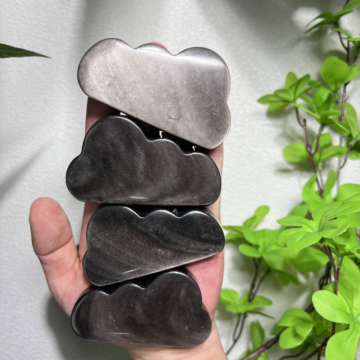 Obsidian Carved Clouds