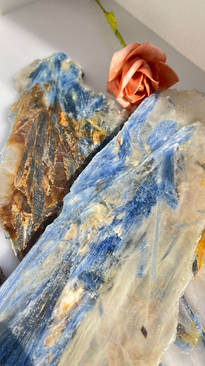 Natural Kyanite Slab Wholesale Crystals