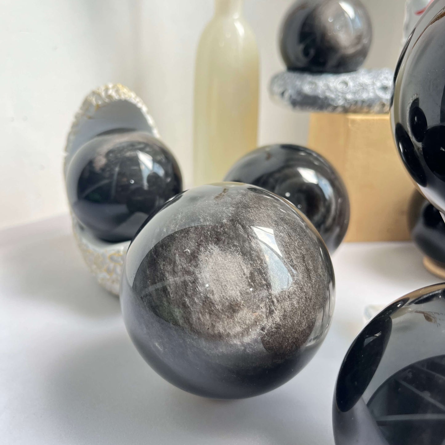 Obsidian Sphere Natural Crystal Wholesale