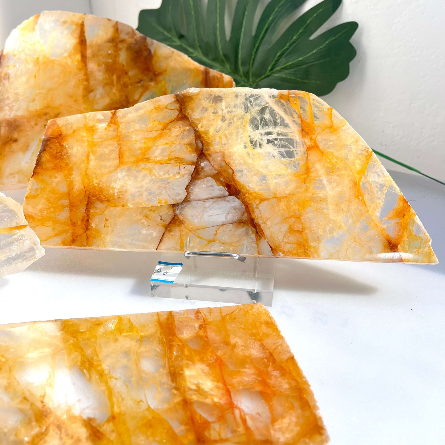 Quality Golden Healer Slab Crystals Wholesale