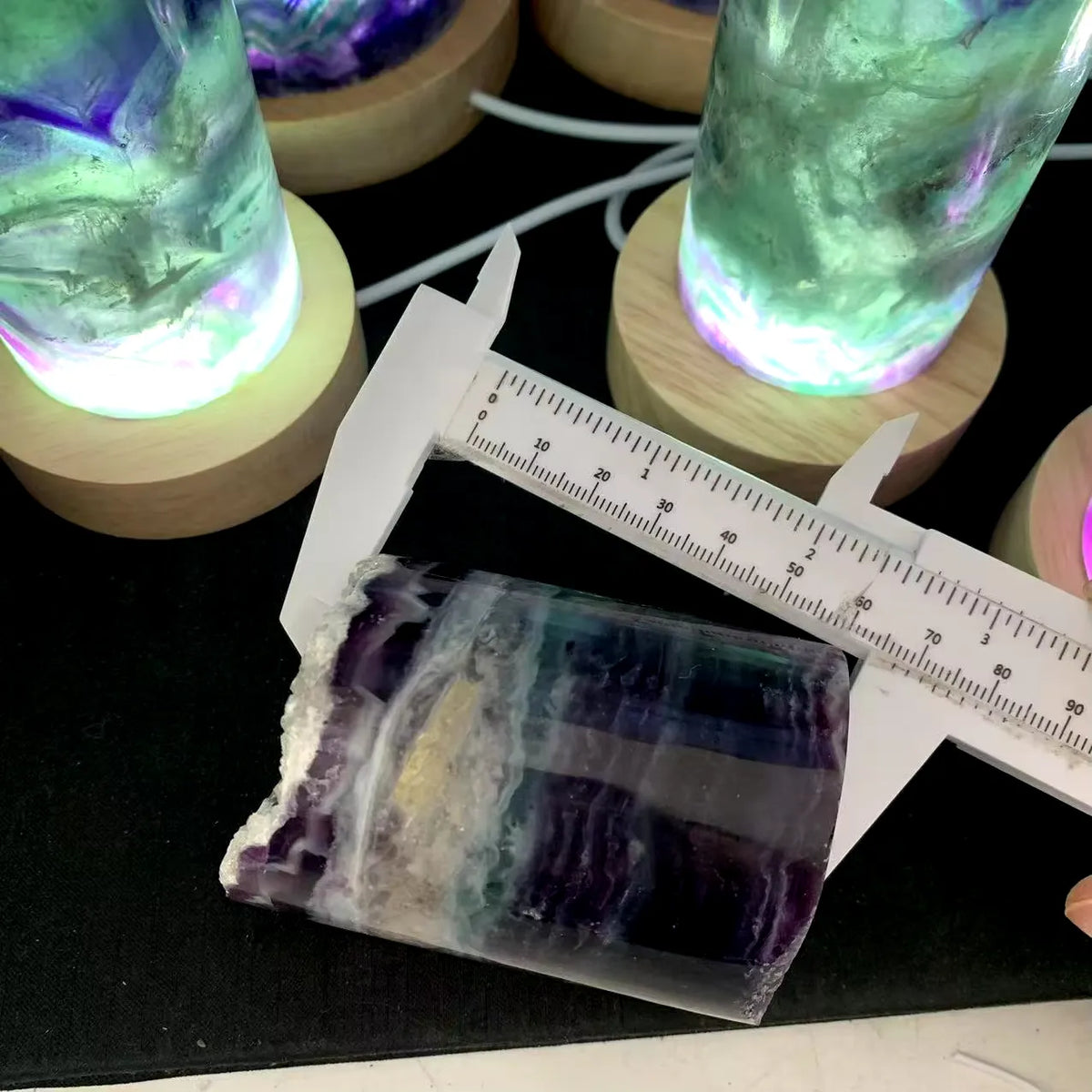 Rainbow Fluorite Lamps | Healing Stone Quartz | Retail & Wholesale Available