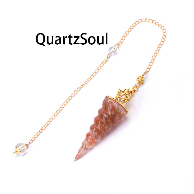 Red agate-gold