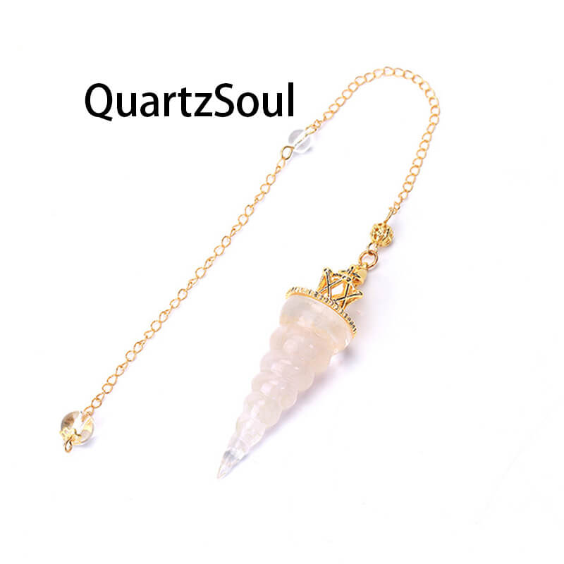 Rose quartz-gold